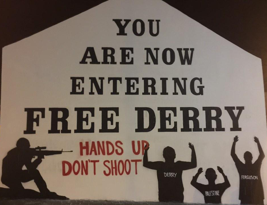 Free Derry - Hands Up Dont Shoot